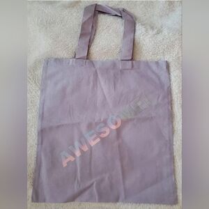 New Rare Taylor Swift Purple Lover "AWESOME!" Tote Bag